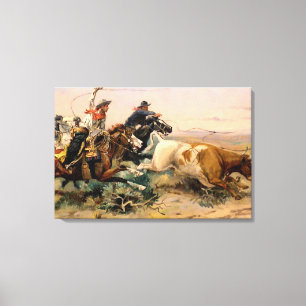 Impressão Em Tela “O Abandonador de Rebanho” Arte Ocidental por Char