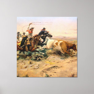 Impressão Em Tela “O Abandonador de Rebanho” Arte Ocidental por Char