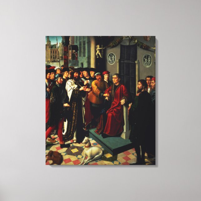 Impressão Em Tela O Acórdão de Cambyses, 1498 (Frente)