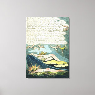 Impressão Em Tela "O acordar dos ventos enrolados...", placa 5 de "E