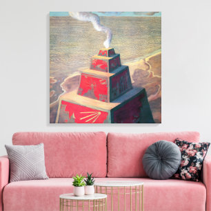 Impressão Em Tela O Altar Mikalojus Ciurlionis