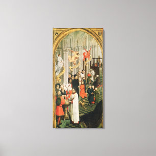 Impressão Em Tela O Altarpiece de sete sacramentos
