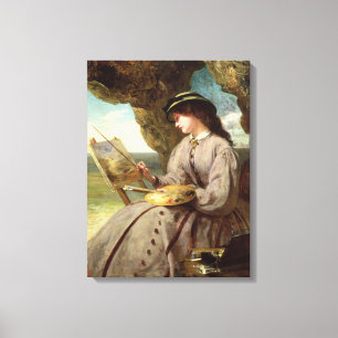 Impressão Em Tela O amador justo, 1862