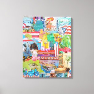 Impressão Em Tela O amor de Porto Rico