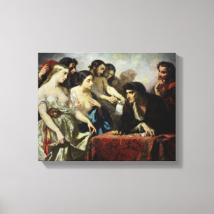 Impressão Em Tela O amor do ouro, 1844