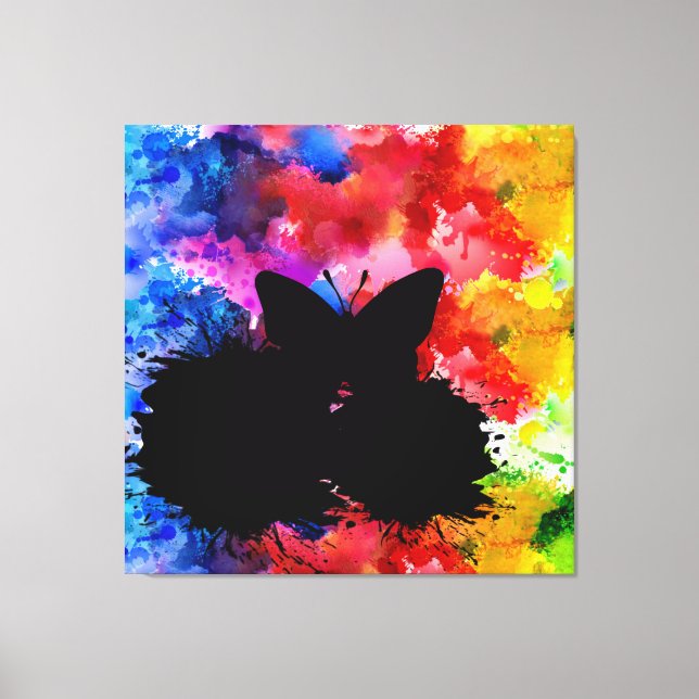 Impressão Em Tela O amor e a humanidade não perderão a arte moderna  (Frente)