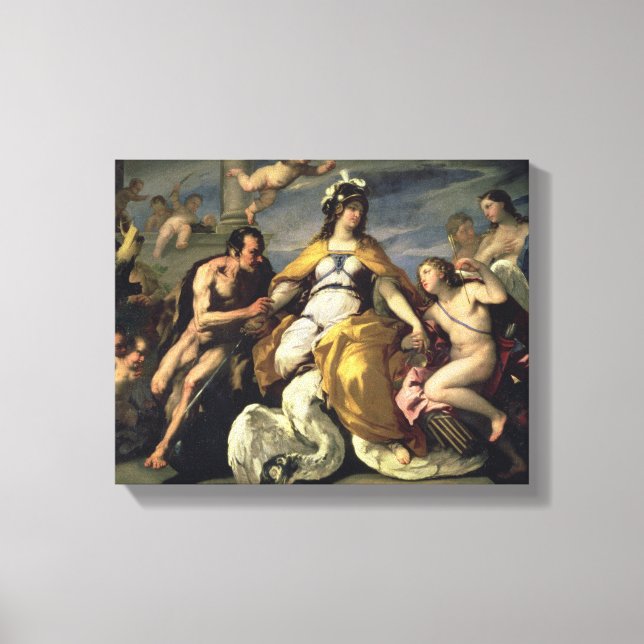 Impressão Em Tela O Amor e o Vício Desarmam (Frente)