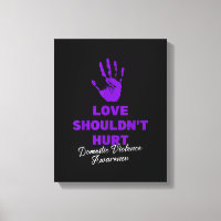 O amor não deve ferir a violência doméstica Vista