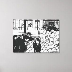 Impressão Em Tela O anarquista, 1892