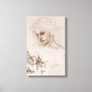 Impressão Em Tela O Apóstolo de Leonardo da Vinci Castelo Sforza