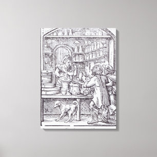 Impressão Em Tela O Apothecary, publicado por Hartman Schopper