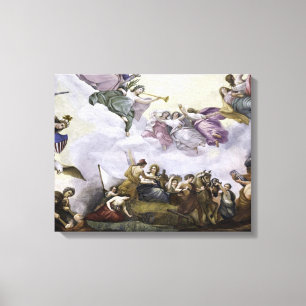 Impressão Em Tela O Apotheosis de George Washington - agricultura