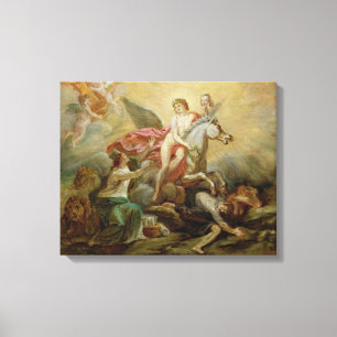 Impressão Em Tela O Apotheosis de Voltaire, 1778