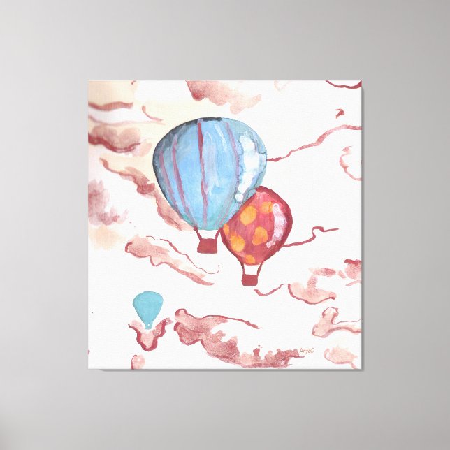 Impressão Em Tela O ar que eu respiro por AnyaC (Frente)