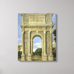 Impressão Em Tela O arco de Triumph