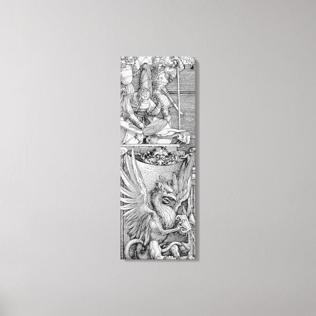 Impressão Em Tela O Arco Triunfal do Imperador Maximiliano I (Frente)