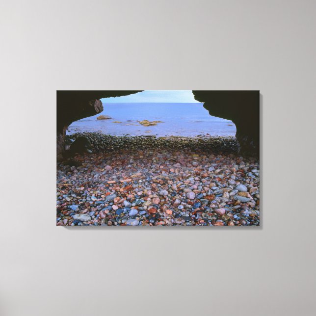 Impressão Em Tela O Arqueiro Conduz À Capa Do Mar (Frente)