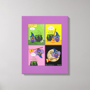 Impressão Em Tela O Assistente de Aprendizado - Limpando cômico