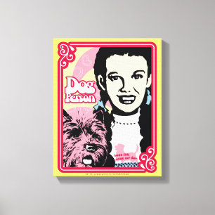 Impressão Em Tela O Assistente De Oz™   Dorothy™ & Toto™ - Cã