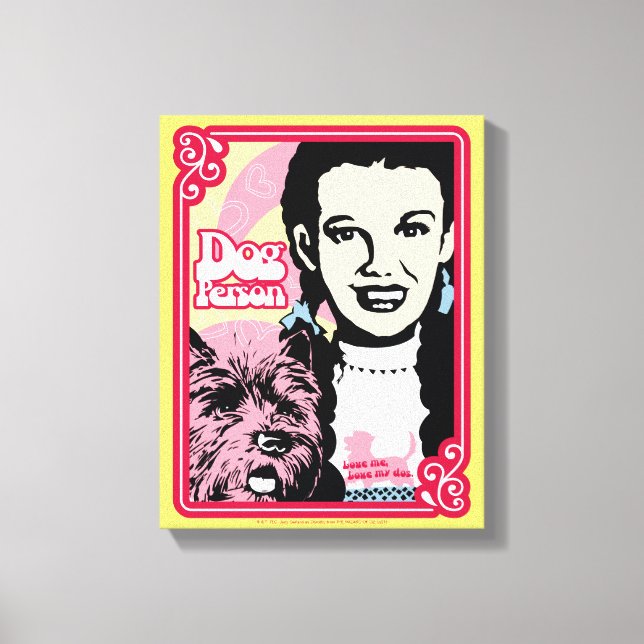 Impressão Em Tela O Assistente De Oz™ | Dorothy™ & Toto™ - Cães (Frente)