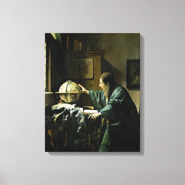 Impressão Em Tela O Astrônomo, 1668 (Frente)