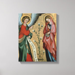 Impressão Em Tela O aviso, c.1330 (óleo no painel)