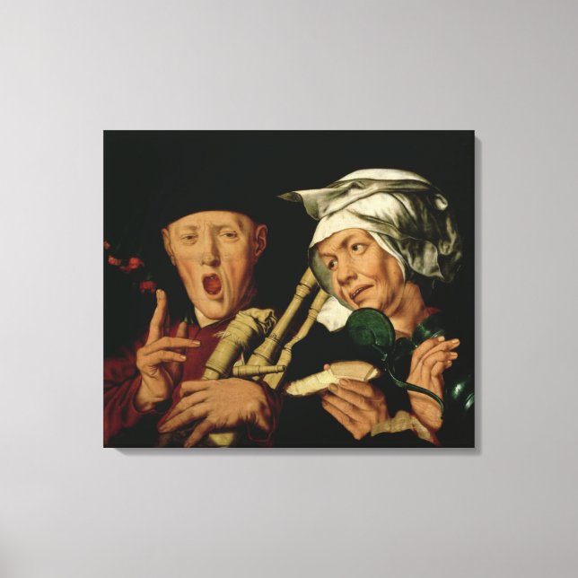 Impressão Em Tela O Bagpiper (Frente)