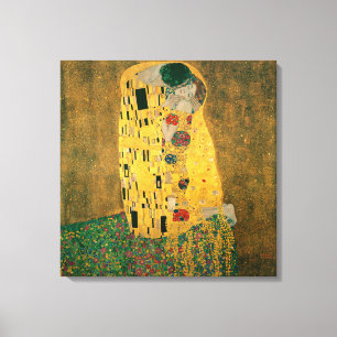 Impressão Em Tela O Beijo de Gustav Klimt