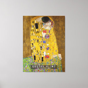 Impressão Em Tela O Beijo - Gustav Klimt