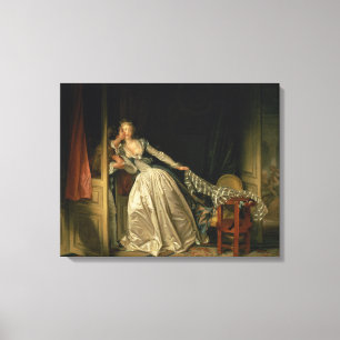 Impressão Em Tela O Beijo Roubado por Jean-Honore Fragonard