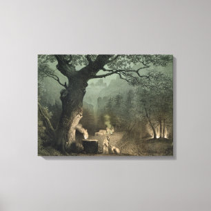 Impressão Em Tela O bosque sagrado dos Druids