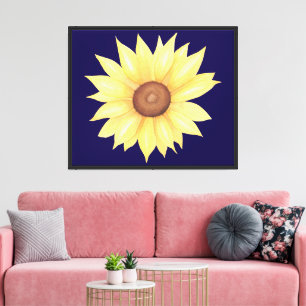Impressão Em Tela O Brilho Dourado do Sol da Meia-Noite