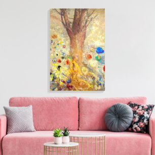 Impressão Em Tela O Buda Odilon Redon