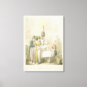 Impressão Em Tela O bulevar du Templo, 'do quadro de