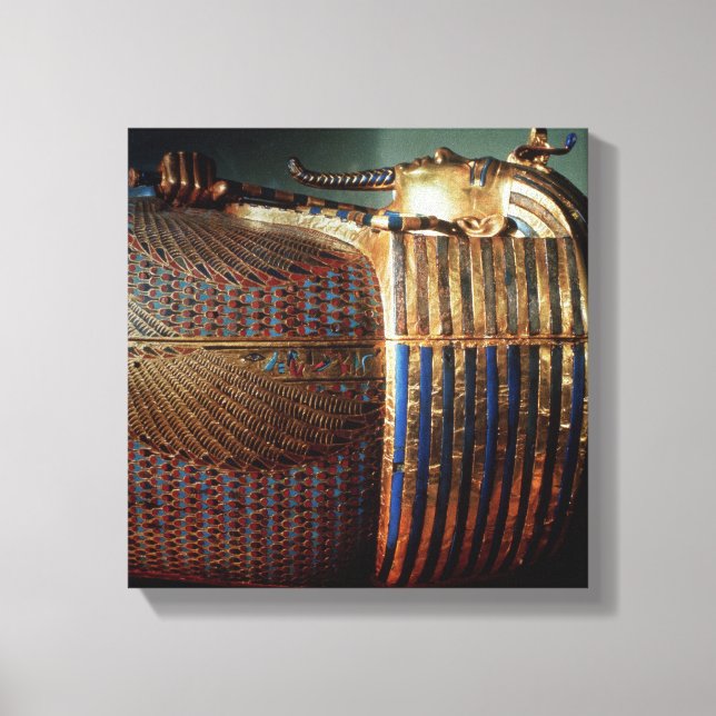 Impressão Em Tela O caixão mais interior de Tutankhamun (Frente)