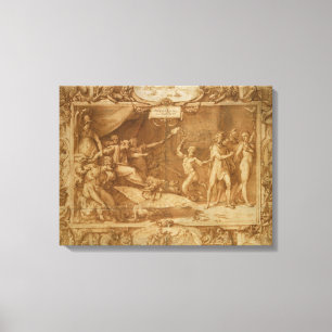 Impressão Em Tela O Calumny de Apelles, 1572