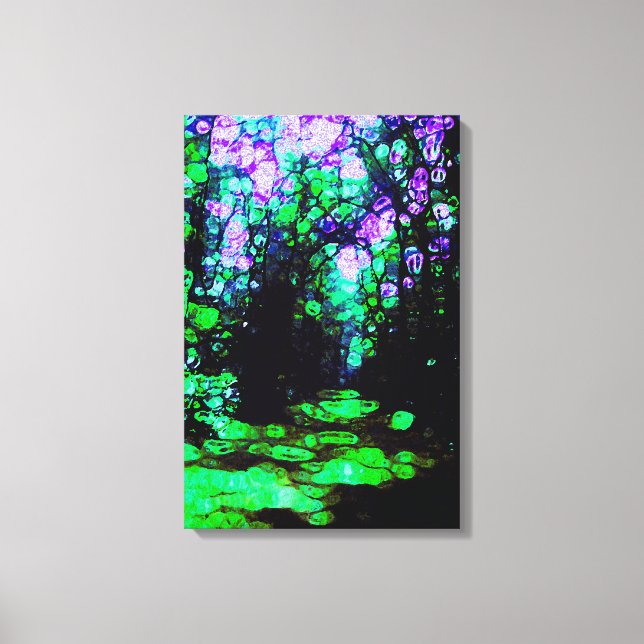 Impressão Em Tela O Caminho será Revelado pela Lua (Frente)