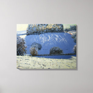 Impressão Em Tela O campo das sombras aproxima Youlgrave Derbyshire