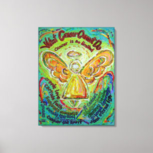 Impressão Em Tela O Cancer Arco-Íris Não Pode Fazer Pintura De Art