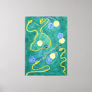 Impressão Em Tela O Caos Primordial de Hilma af Klint