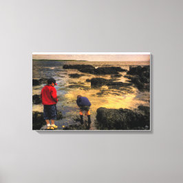 Impressão Em Tela O Cartão de Viagem de Campo