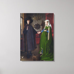 Impressão Em Tela O casamento de Arnolfini (daqui até janeiro