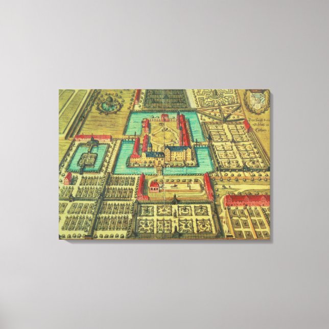 Impressão Em Tela O Castelo do Príncipe de Kothen (Frente)