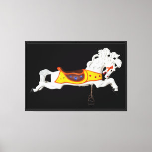 Impressão Em Tela O Cavalo Carrossel Voador, Cavalo Carrossel Parker