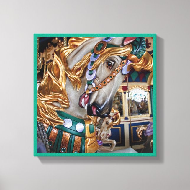Impressão Em Tela O Cavalo Pintado 5 (Frente)