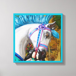 Impressão Em Tela O Cavalo Pintado de Feliz-volta 2
