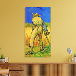 Impressão Em Tela O Ceifeiro (após Millet) por Vincent van Gogh