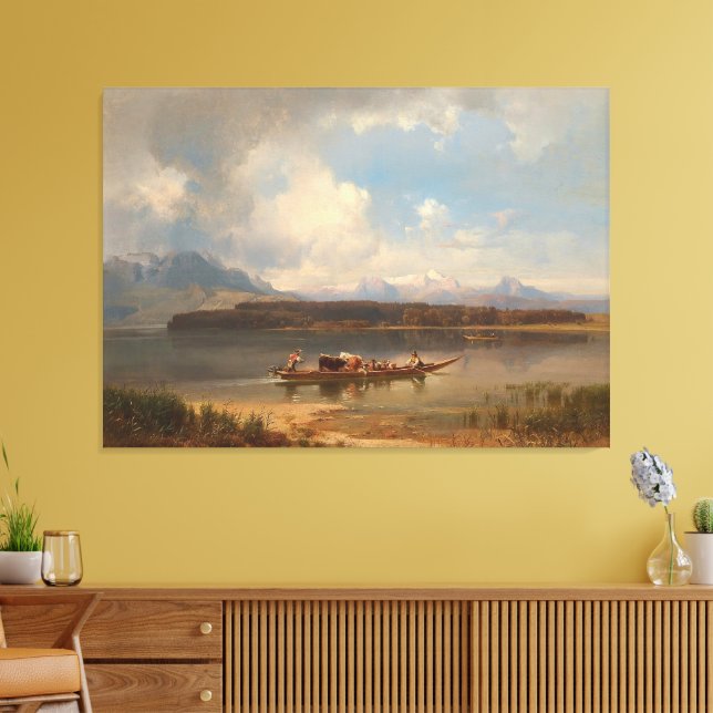 Impressão Em Tela O Chiemsee No Outono (Insitu(Sala de estar))