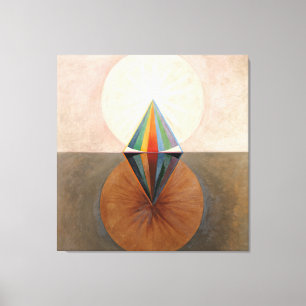 Impressão Em Tela O Cisne, Grupo IX, Nº12 de Hilma af Klint