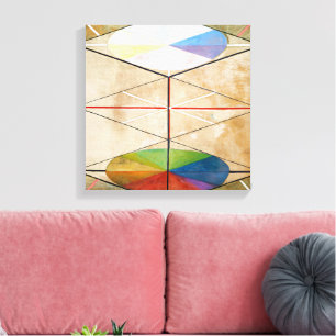 Impressão Em Tela O Cisne Nº 23 Hilma af Klint